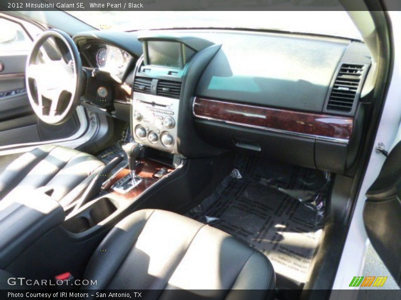 White Pearl / Black 2012 Mitsubishi Galant SE
