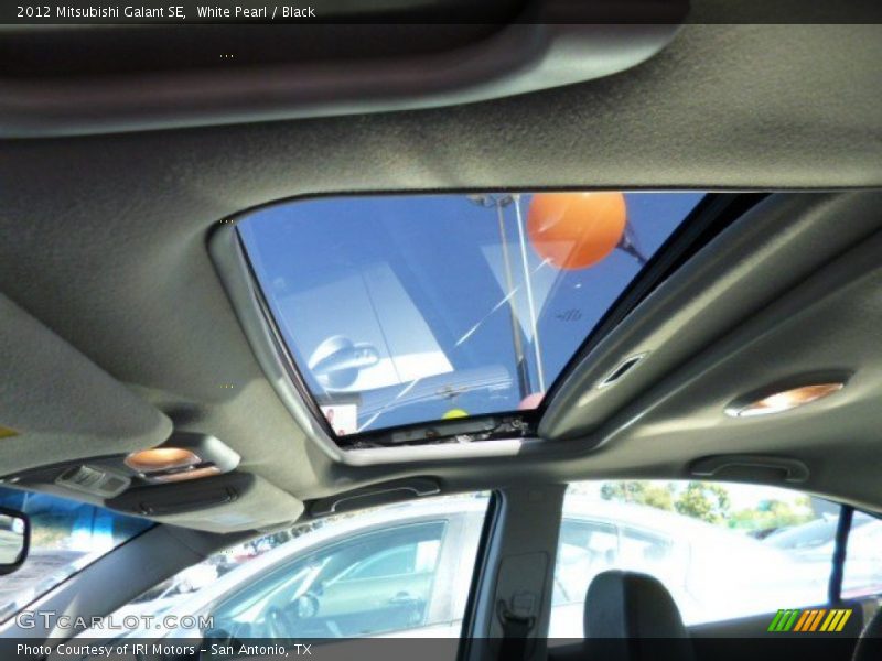 White Pearl / Black 2012 Mitsubishi Galant SE