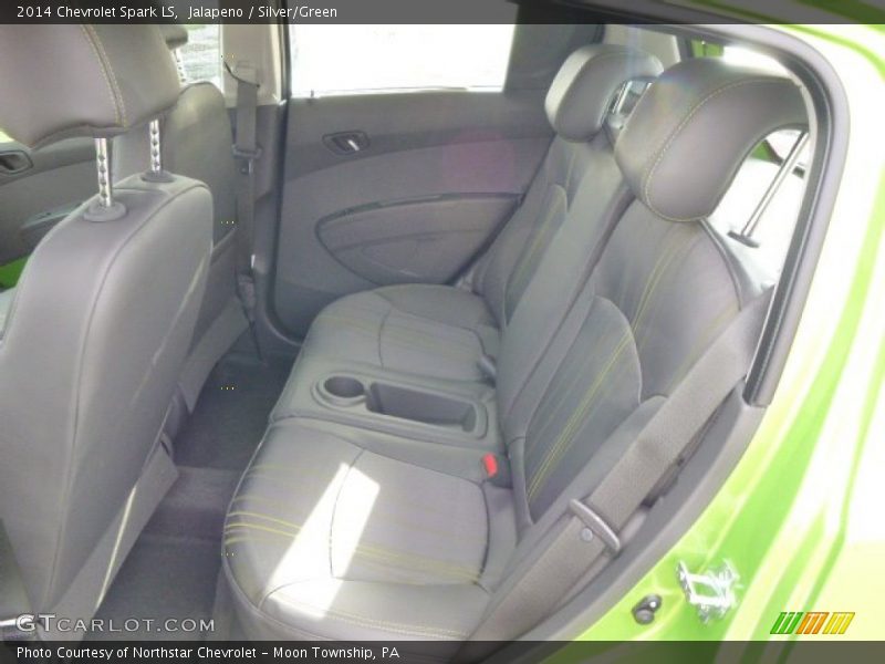 Jalapeno / Silver/Green 2014 Chevrolet Spark LS