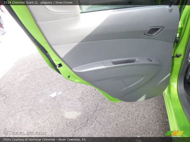 Jalapeno / Silver/Green 2014 Chevrolet Spark LS