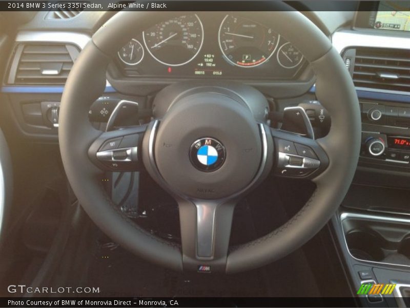 Alpine White / Black 2014 BMW 3 Series 335i Sedan