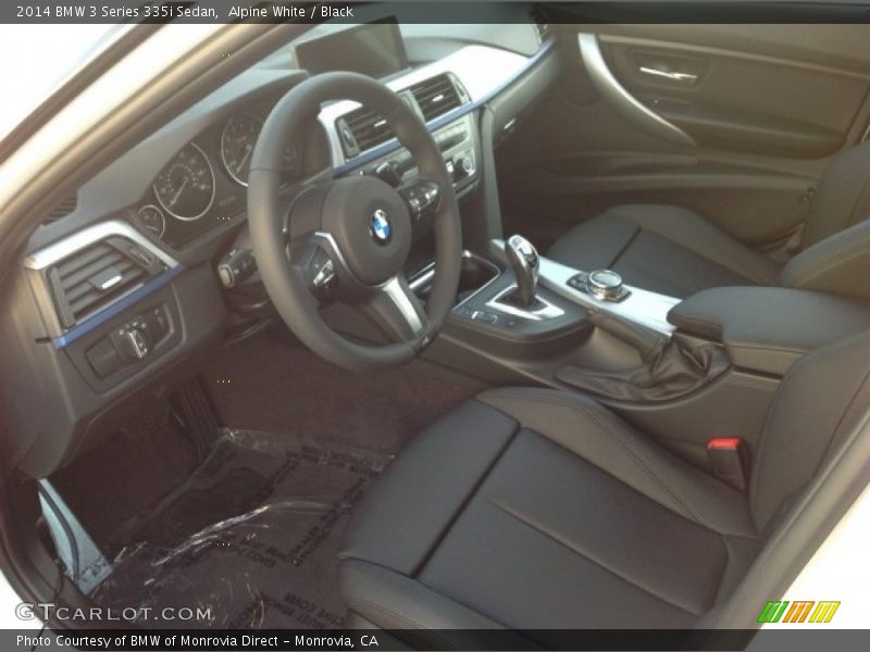 Alpine White / Black 2014 BMW 3 Series 335i Sedan