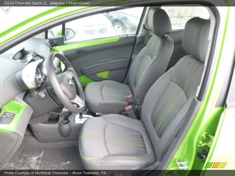 Front Seat of 2014 Spark LS