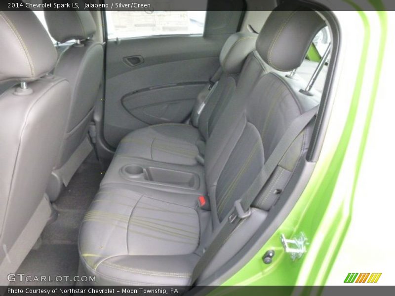Rear Seat of 2014 Spark LS