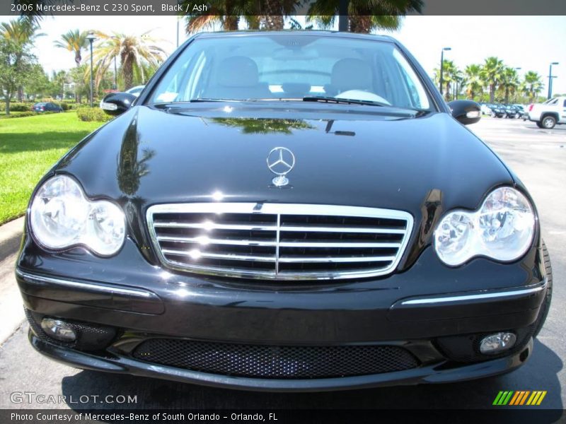 Black / Ash 2006 Mercedes-Benz C 230 Sport