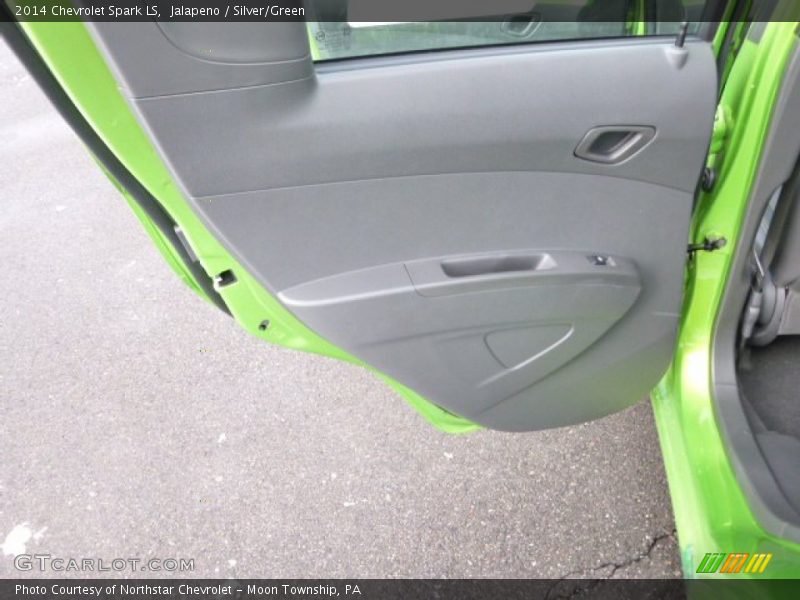 Jalapeno / Silver/Green 2014 Chevrolet Spark LS