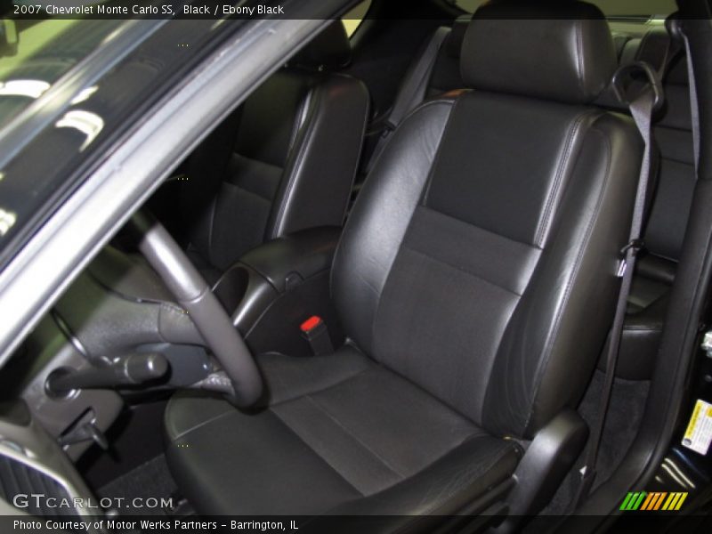 Black / Ebony Black 2007 Chevrolet Monte Carlo SS