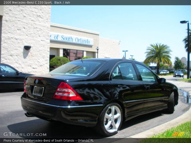 Black / Ash 2006 Mercedes-Benz C 230 Sport