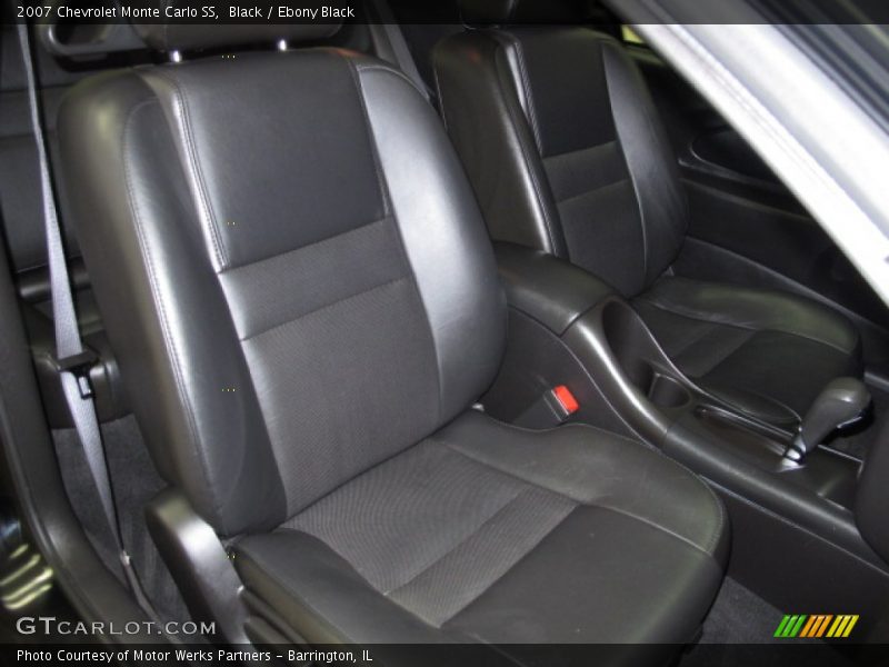 Black / Ebony Black 2007 Chevrolet Monte Carlo SS