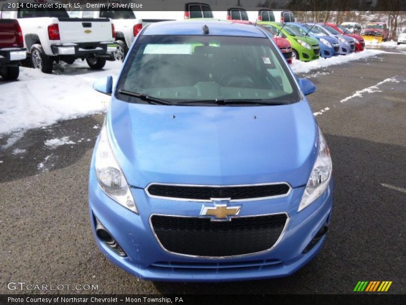 Denim / Silver/Blue 2014 Chevrolet Spark LS