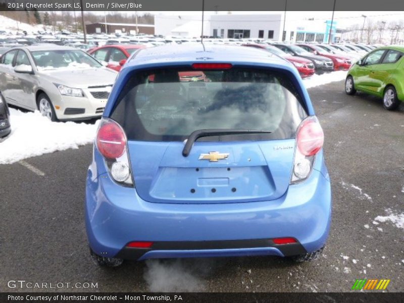 Denim / Silver/Blue 2014 Chevrolet Spark LS