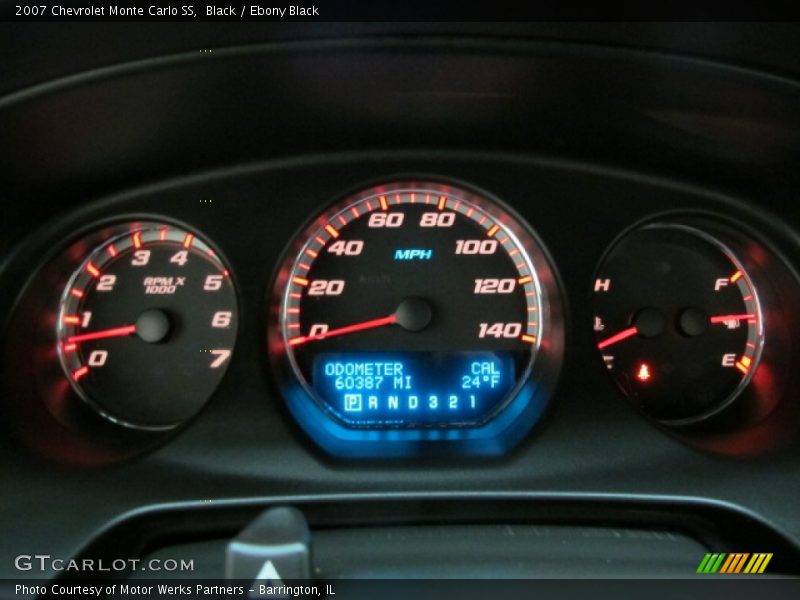 Black / Ebony Black 2007 Chevrolet Monte Carlo SS