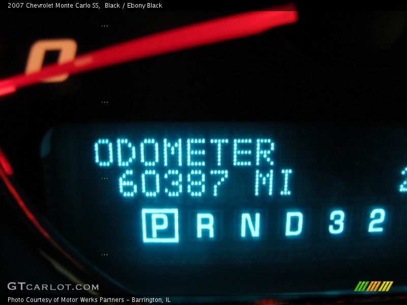 Black / Ebony Black 2007 Chevrolet Monte Carlo SS