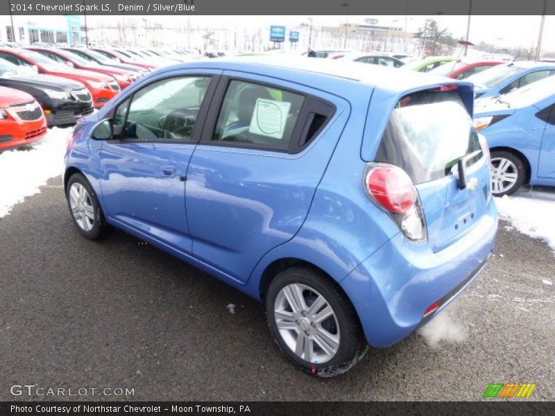 Denim / Silver/Blue 2014 Chevrolet Spark LS