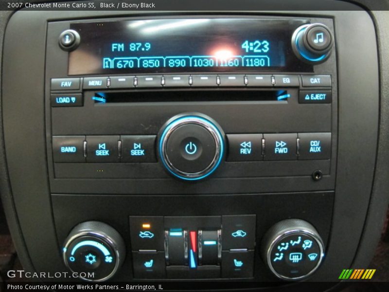 Black / Ebony Black 2007 Chevrolet Monte Carlo SS
