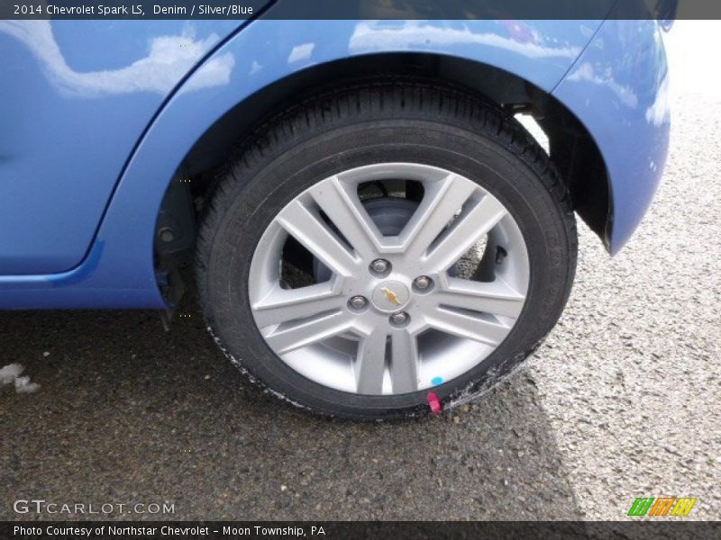 Denim / Silver/Blue 2014 Chevrolet Spark LS