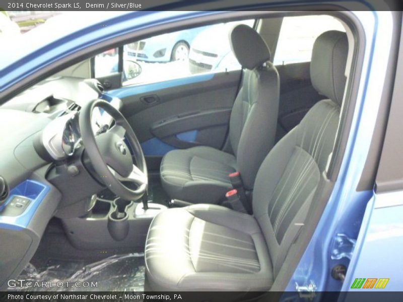 Denim / Silver/Blue 2014 Chevrolet Spark LS