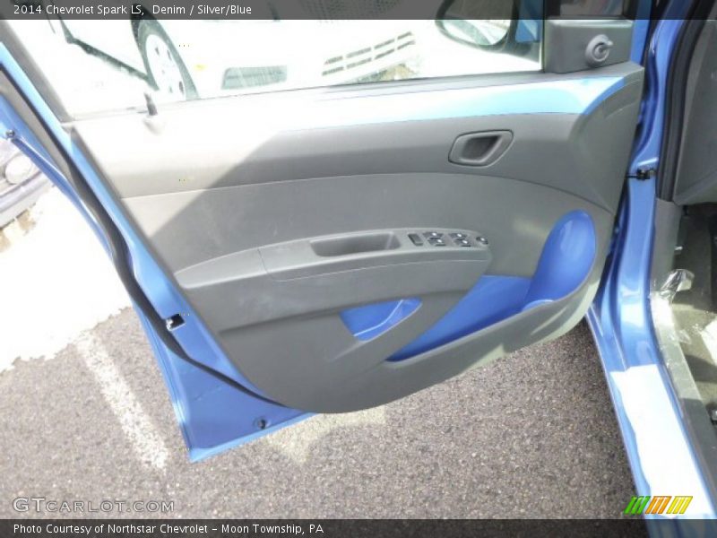 Denim / Silver/Blue 2014 Chevrolet Spark LS