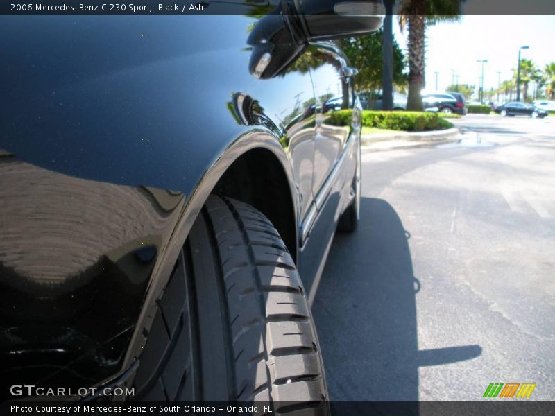 Black / Ash 2006 Mercedes-Benz C 230 Sport