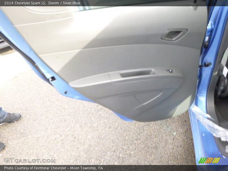 Denim / Silver/Blue 2014 Chevrolet Spark LS