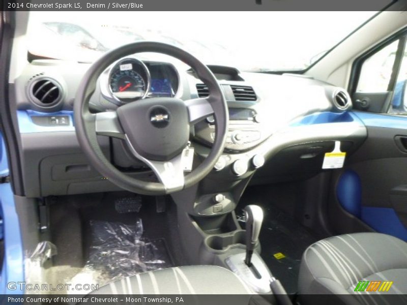 Denim / Silver/Blue 2014 Chevrolet Spark LS