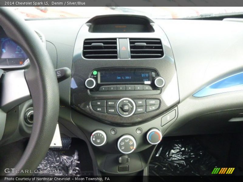 Denim / Silver/Blue 2014 Chevrolet Spark LS