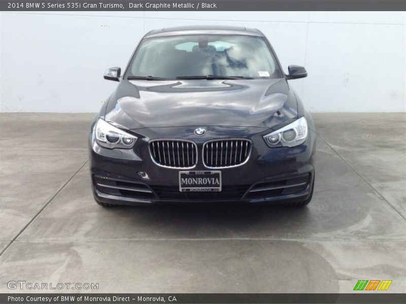 Dark Graphite Metallic / Black 2014 BMW 5 Series 535i Gran Turismo