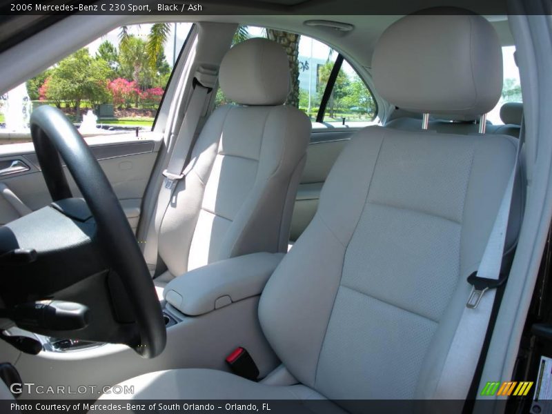 Black / Ash 2006 Mercedes-Benz C 230 Sport