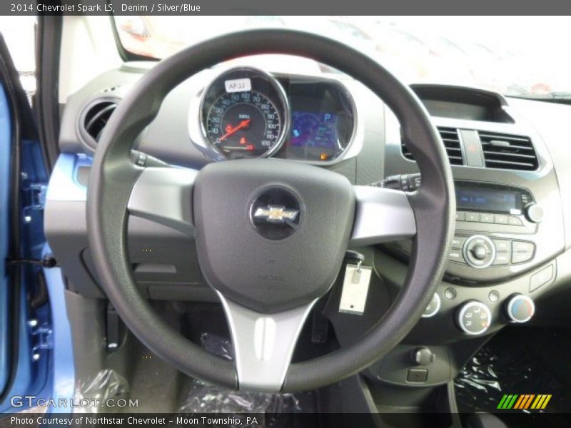 Denim / Silver/Blue 2014 Chevrolet Spark LS