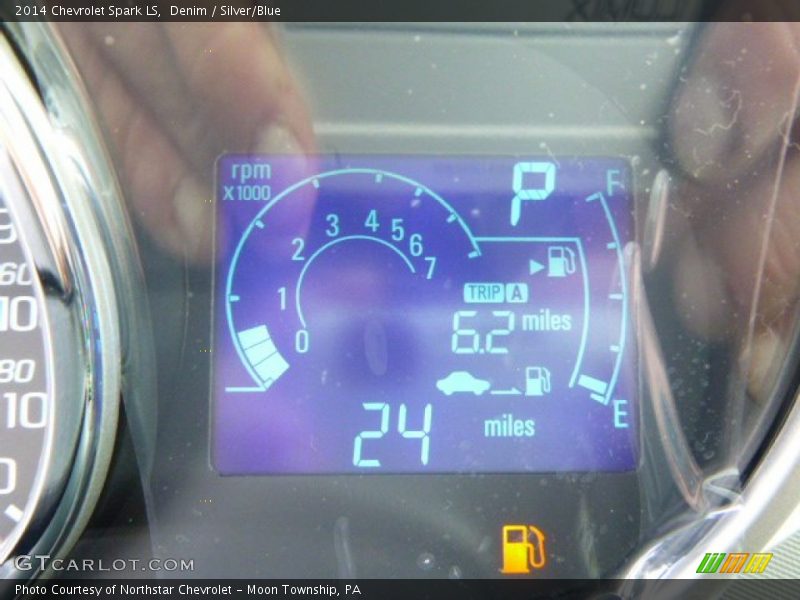 Denim / Silver/Blue 2014 Chevrolet Spark LS