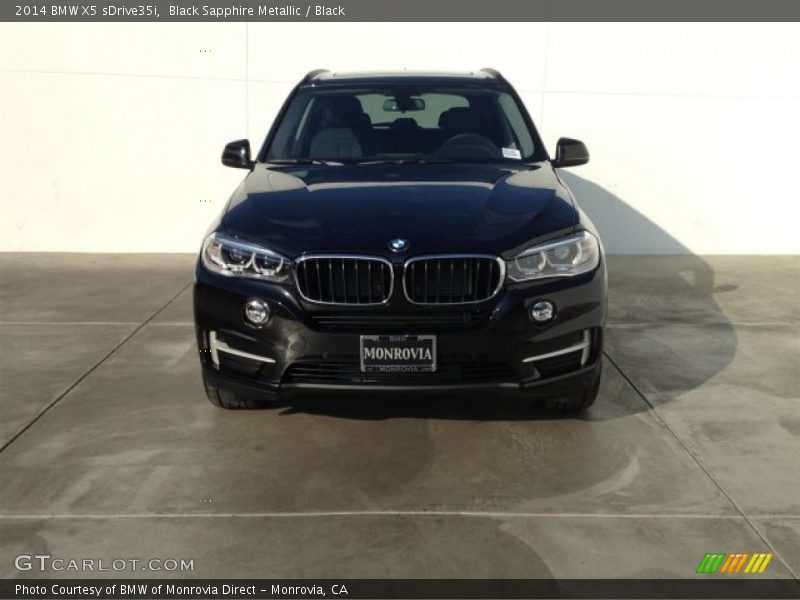 Black Sapphire Metallic / Black 2014 BMW X5 sDrive35i