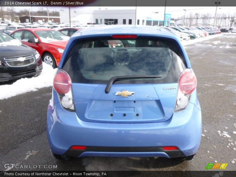 Denim / Silver/Blue 2014 Chevrolet Spark LT
