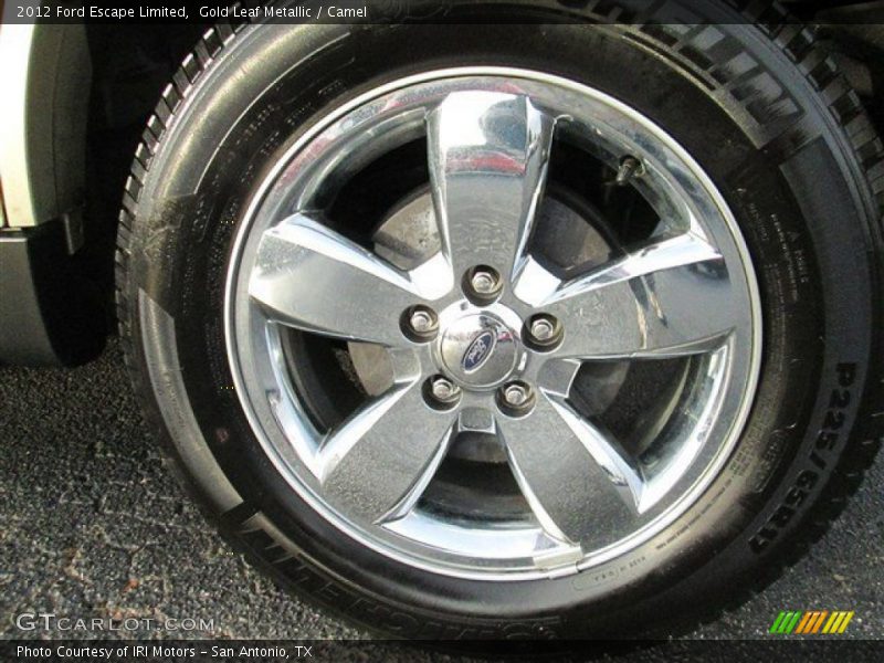 Gold Leaf Metallic / Camel 2012 Ford Escape Limited