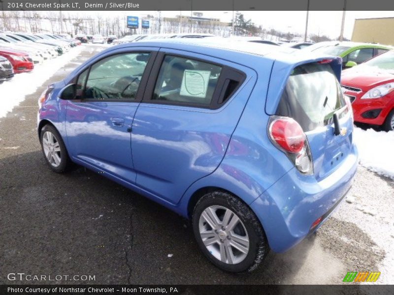 Denim / Silver/Blue 2014 Chevrolet Spark LT