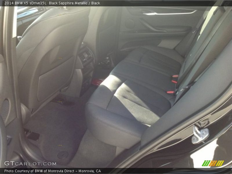 Black Sapphire Metallic / Black 2014 BMW X5 sDrive35i