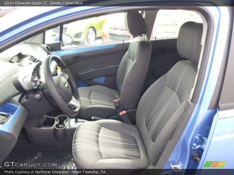 Denim / Silver/Blue 2014 Chevrolet Spark LT