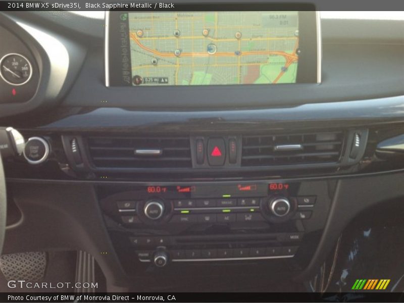 Black Sapphire Metallic / Black 2014 BMW X5 sDrive35i