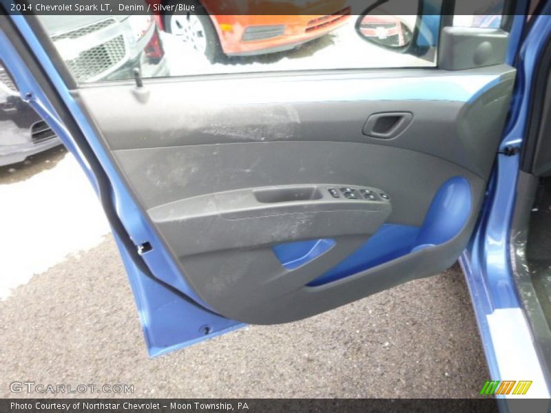 Denim / Silver/Blue 2014 Chevrolet Spark LT