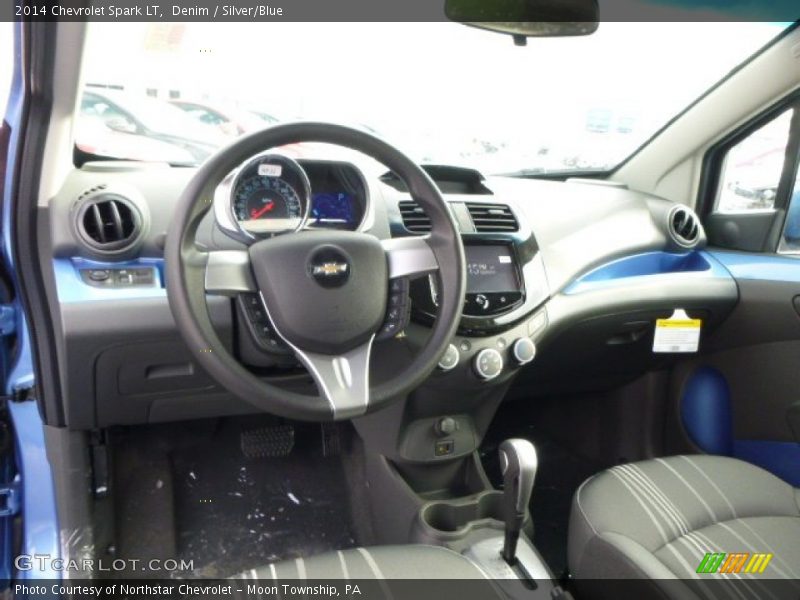 Denim / Silver/Blue 2014 Chevrolet Spark LT