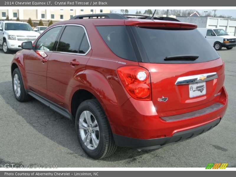 Crystal Red Tintcoat / Jet Black 2014 Chevrolet Equinox LT