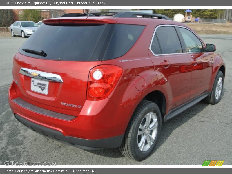 Crystal Red Tintcoat / Jet Black 2014 Chevrolet Equinox LT