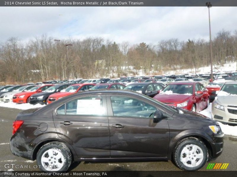  2014 Sonic LS Sedan Mocha Bronze Metallic