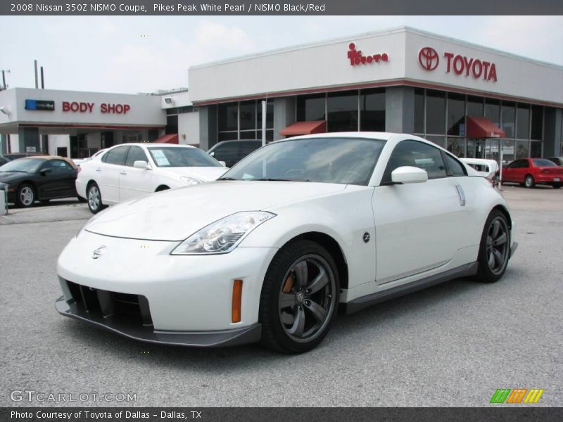 Pikes Peak White Pearl / NISMO Black/Red 2008 Nissan 350Z NISMO Coupe