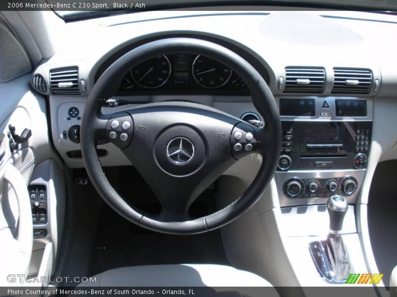 Black / Ash 2006 Mercedes-Benz C 230 Sport
