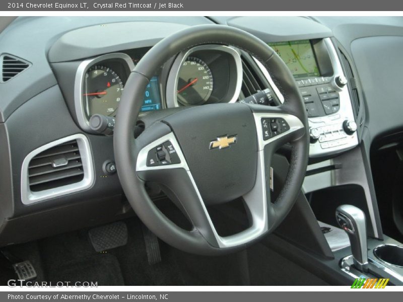 Crystal Red Tintcoat / Jet Black 2014 Chevrolet Equinox LT