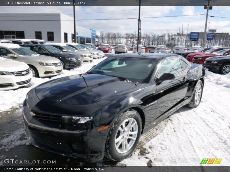 Black / Black 2014 Chevrolet Camaro LS Coupe