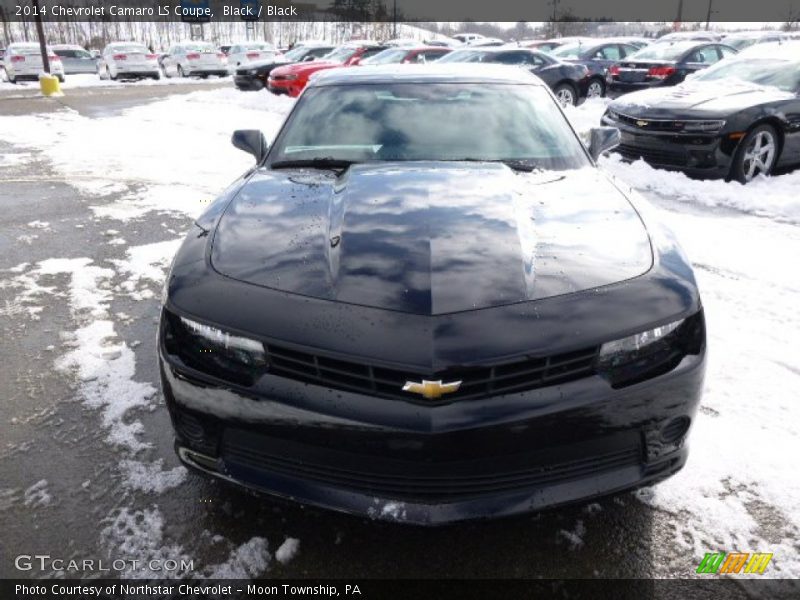 Black / Black 2014 Chevrolet Camaro LS Coupe