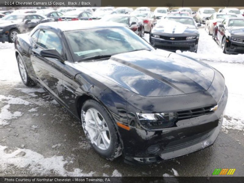 Black / Black 2014 Chevrolet Camaro LS Coupe