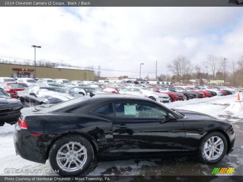 Black / Black 2014 Chevrolet Camaro LS Coupe