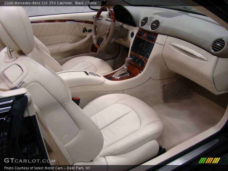 Black / Stone 2006 Mercedes-Benz CLK 350 Cabriolet